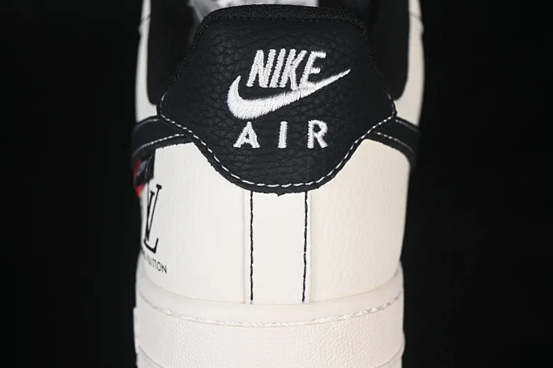All categories Nk Air Force 1 Air Force series Nk Air Force 1 Low Air Force low top Nike Air Force 1'07 Low LV co-branded printed beige black and red Air Force 1 low-top casual sneakers MZ9588-812